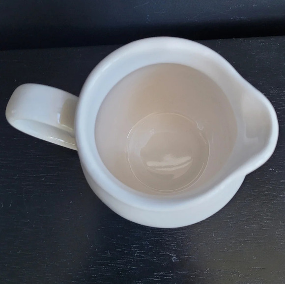 Rae Dunn Creamer Large Letter Cream Artisan Collection by  Magenta - Picture 4 of 5